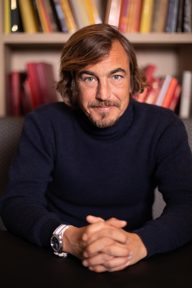 Portrait d'Olivier Bourdeaut, Paris, 1er fevrier 2021